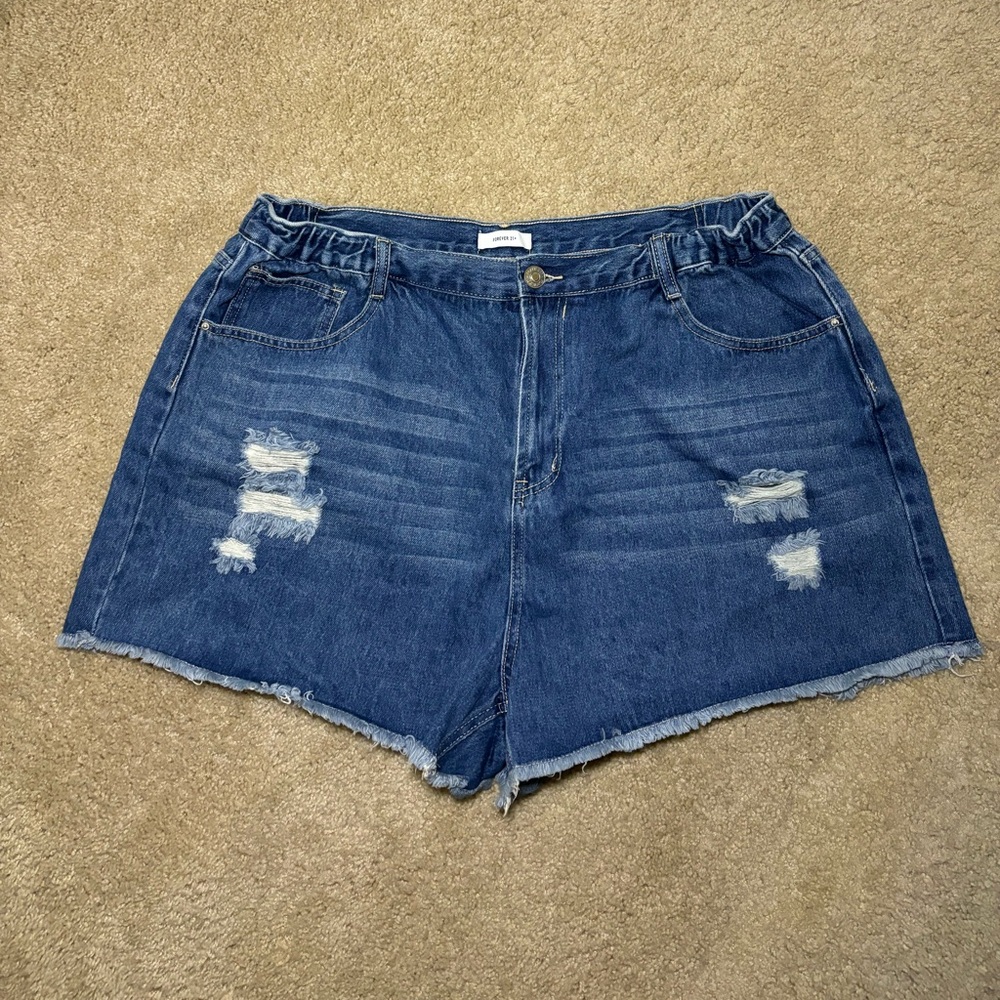 Forever21+ Denim Shorts